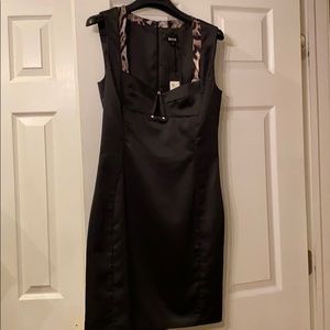Black cocktail dress
